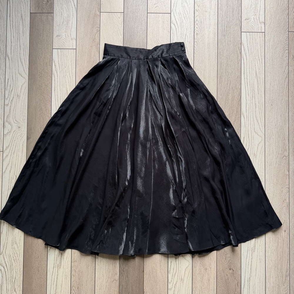 Jax Black A-Line Skirt